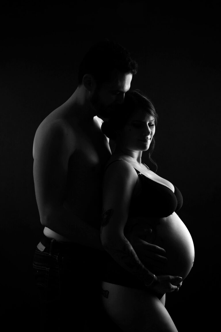 Photo de grossesse en studio 10 Galerie(4)