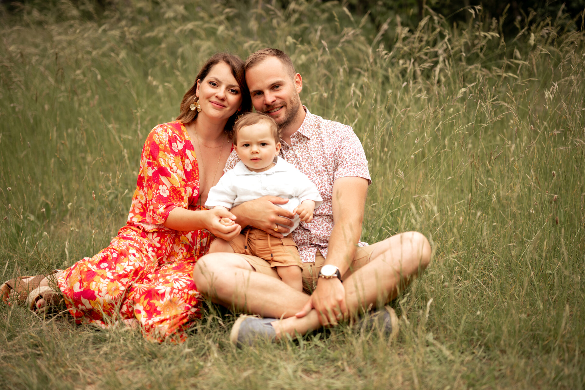 Séance Famille 15 Photographe bébé – portrait de bébé en extérieur dans un cadre naturel