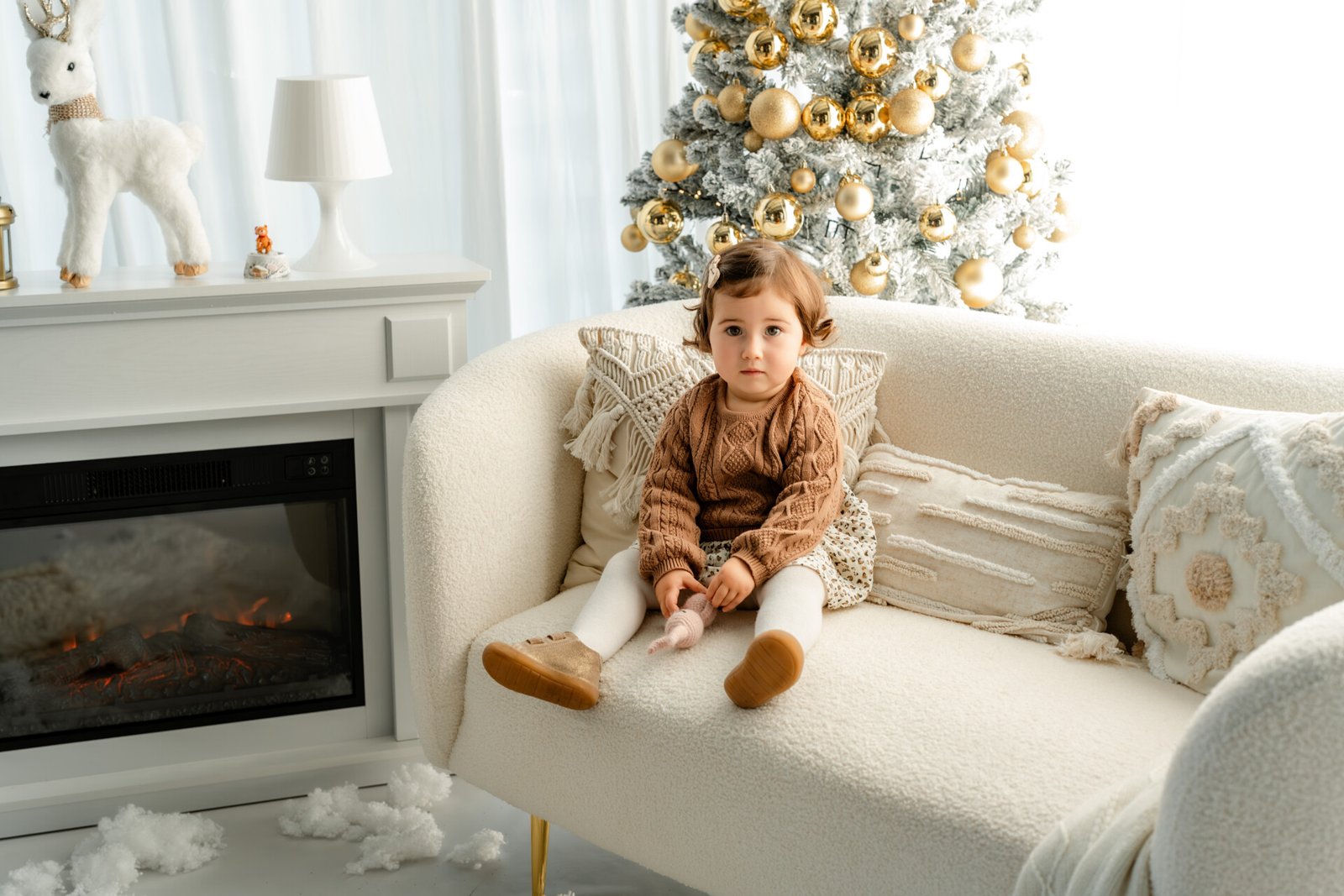 Séance photo de Noël au studio Lila Photography à Le Teil, en Ardèche